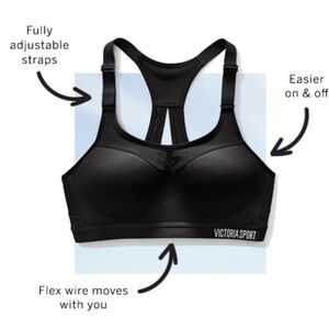 Victorias Secret Victoria Sport Incredible Lightweight Max Sports Bra 36C Beige